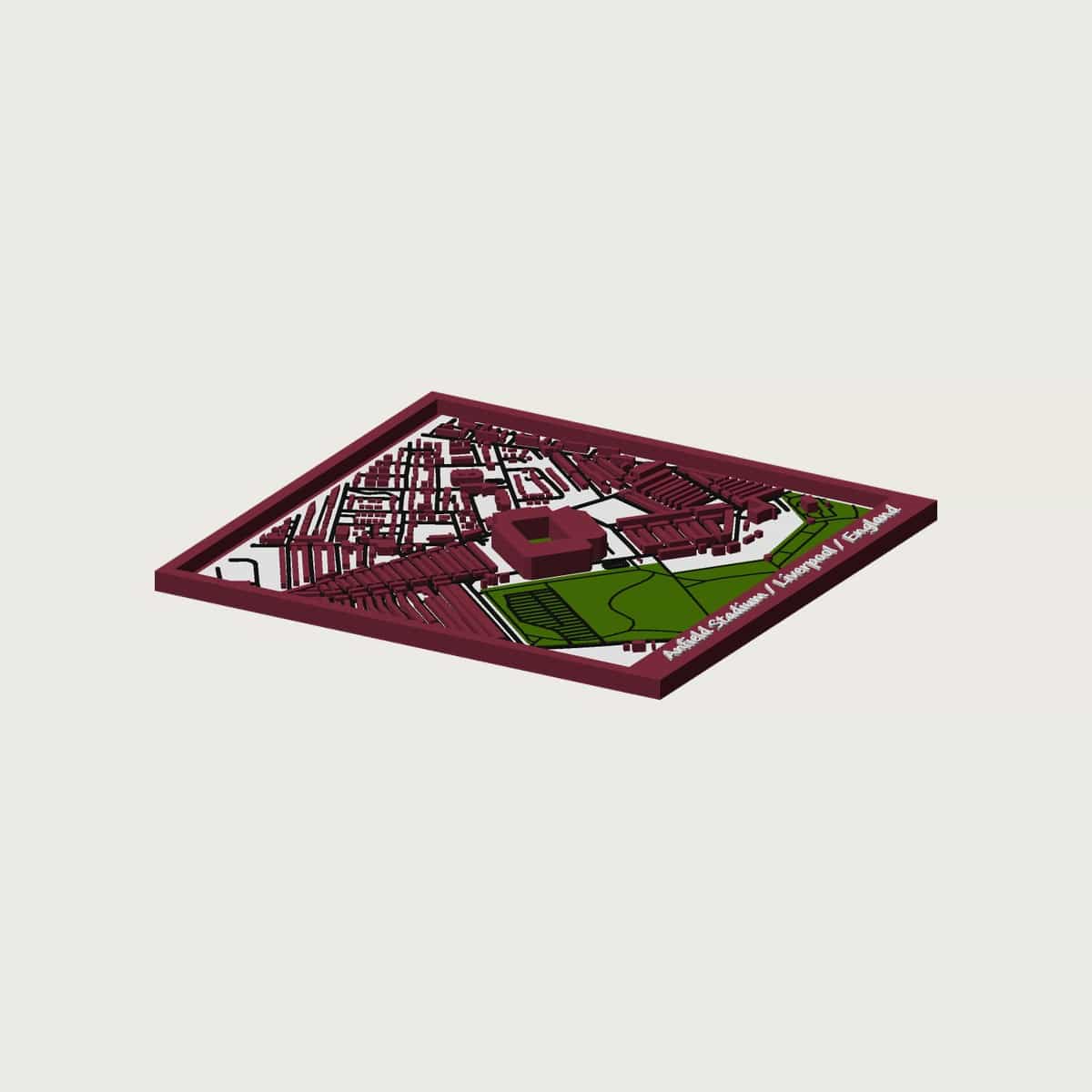 Anfield Stadium Wall Frame, image 1 of 4