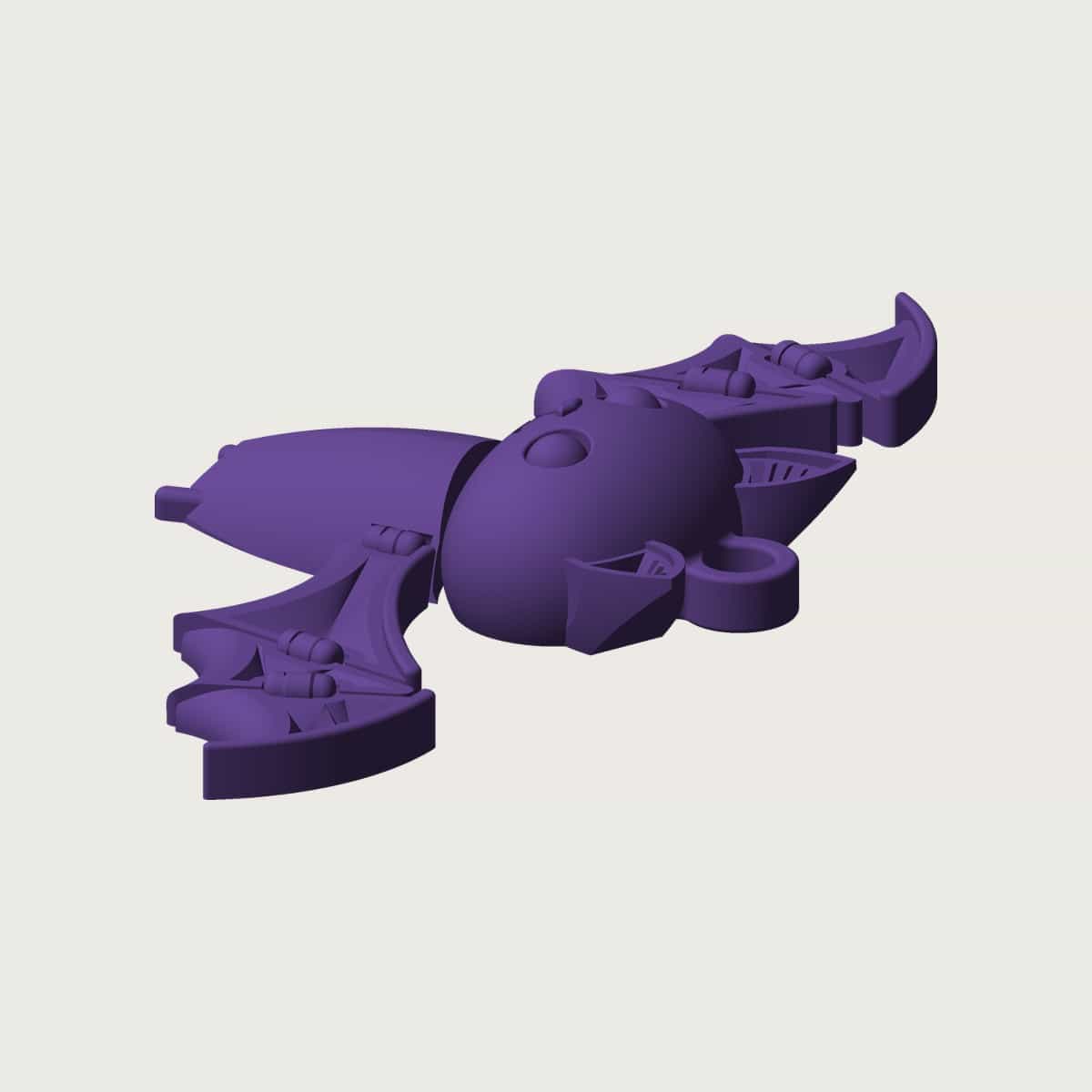 Articulated Halloween Bat, image 1 of 6