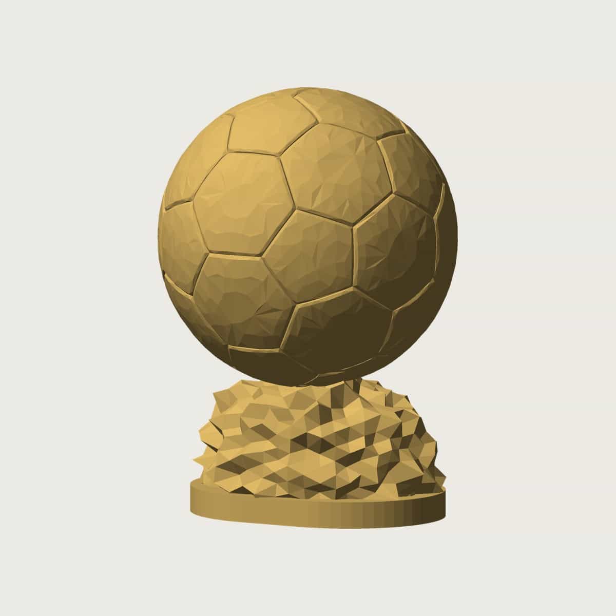 Ballon d'Or Trophy Replica, image 3 of 5