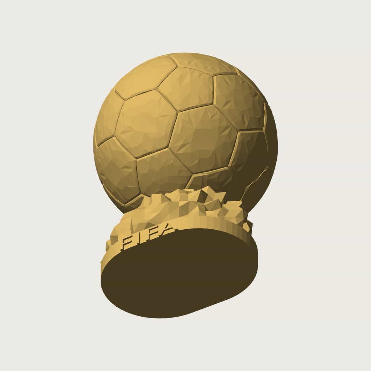 Ballon d'Or Trophy Replica, image 4 of 5
