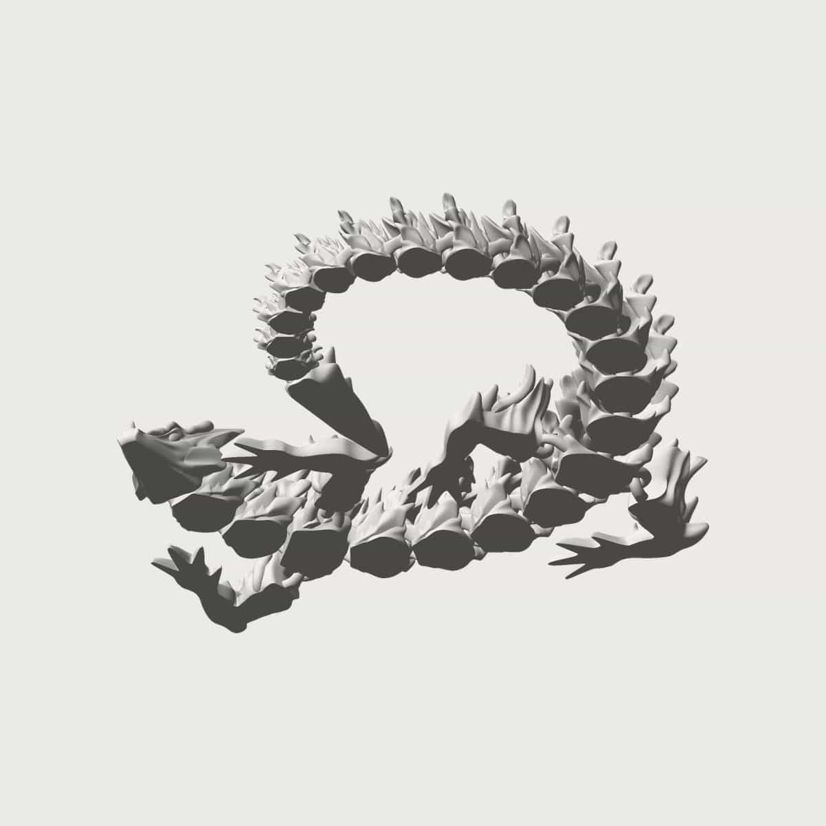 Bone Dragon Articulated Figure, image 4 of 5