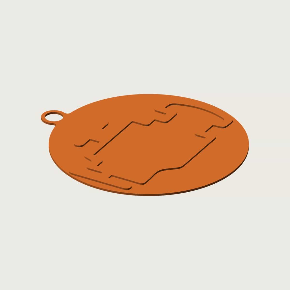 Car Warning Light Christmas Ornaments, image 2 of 6