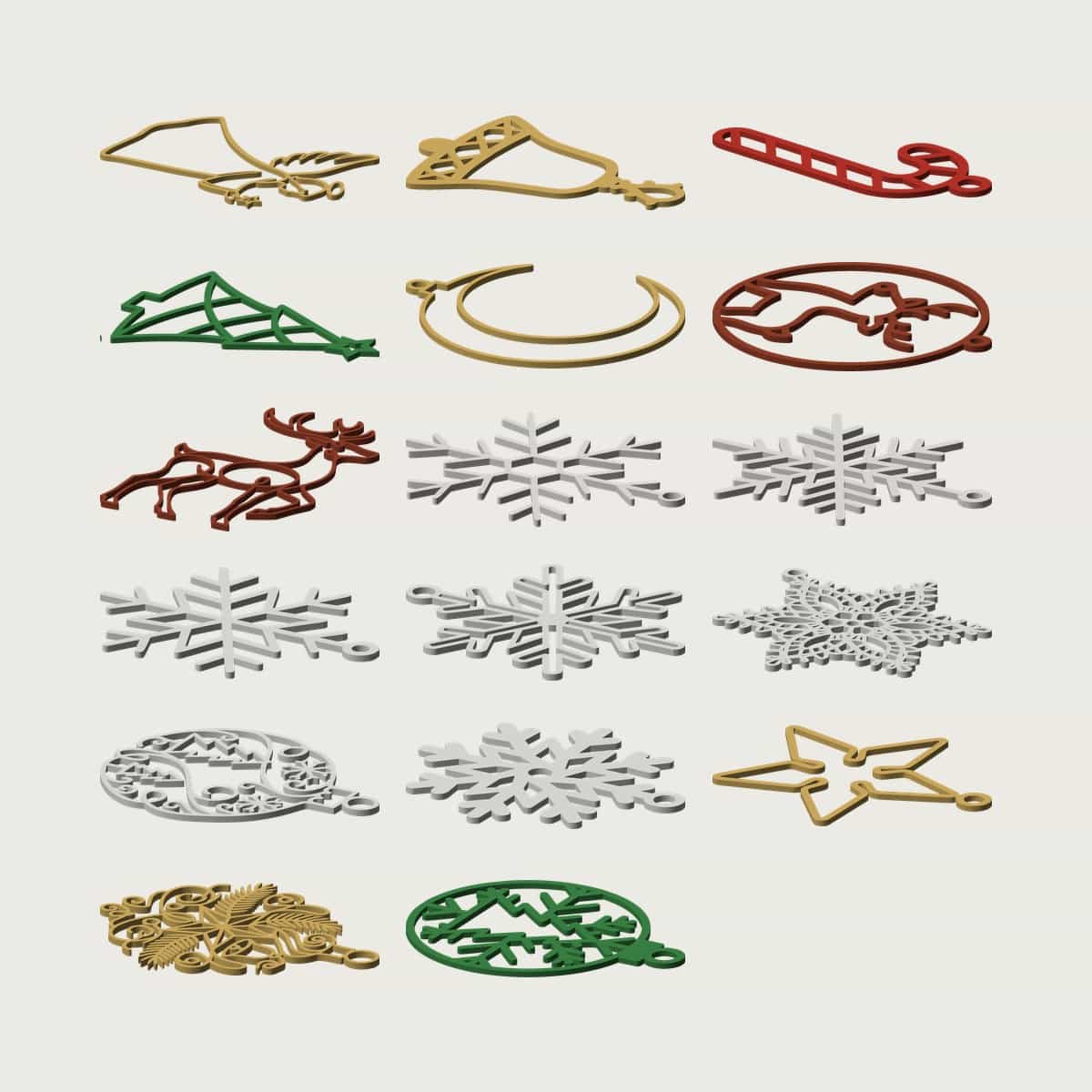Christmas Ornament Set (17), image 6 of 6