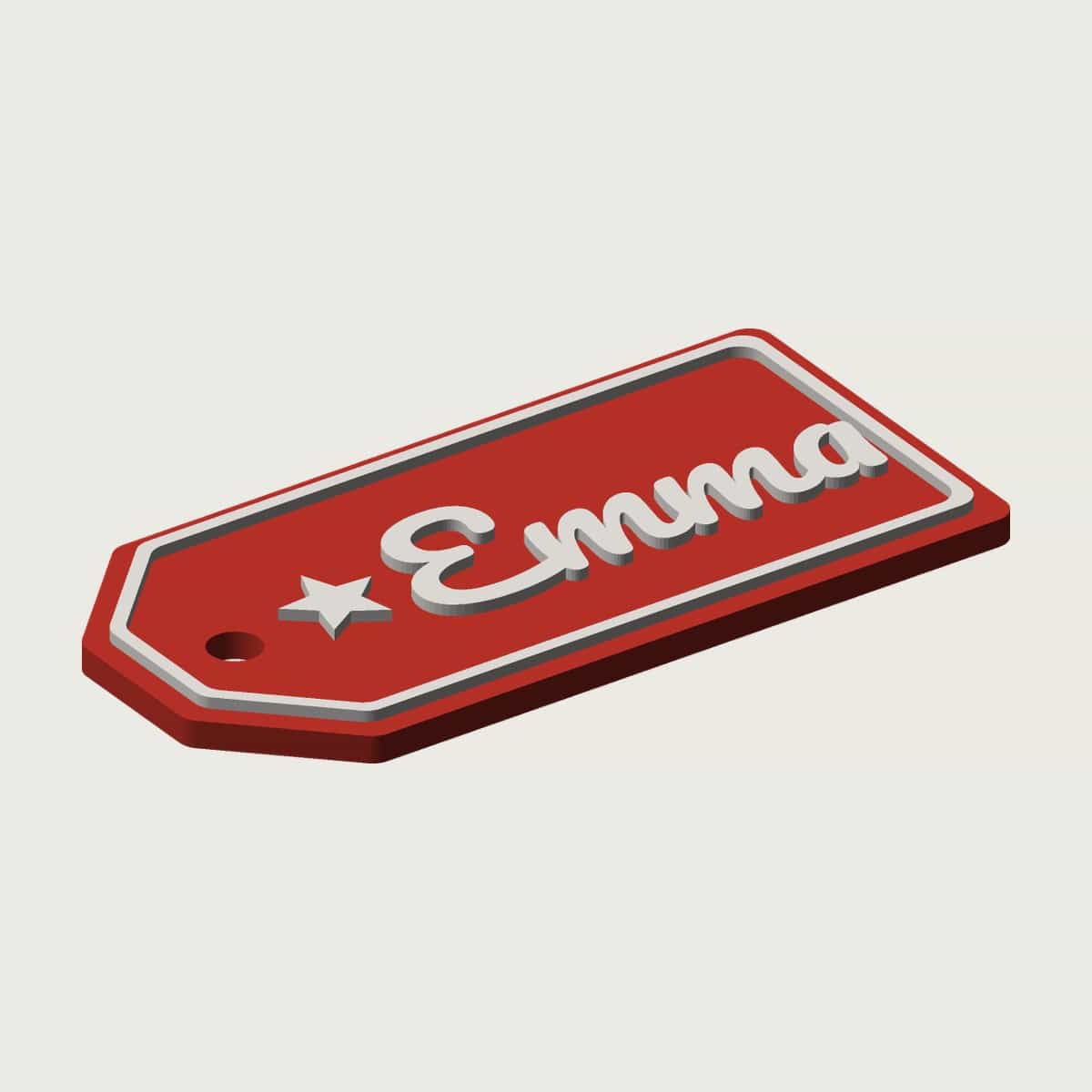 Personalised Christmas Gift Tag, image 2 of 7