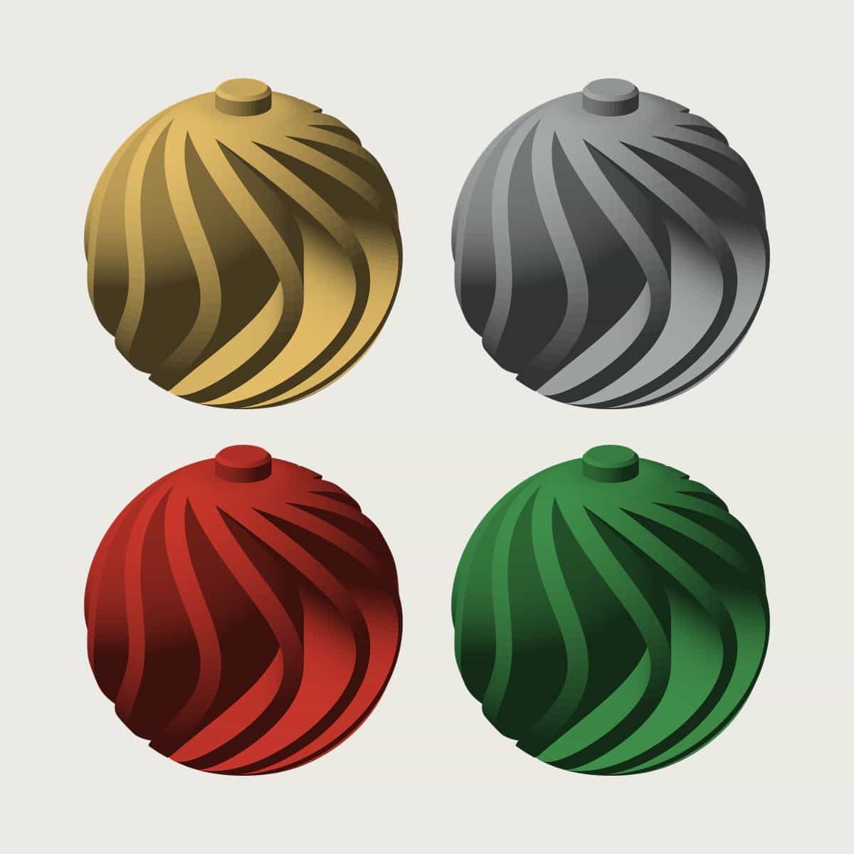 80 mm Christmas Bauble, image 10 of 11
