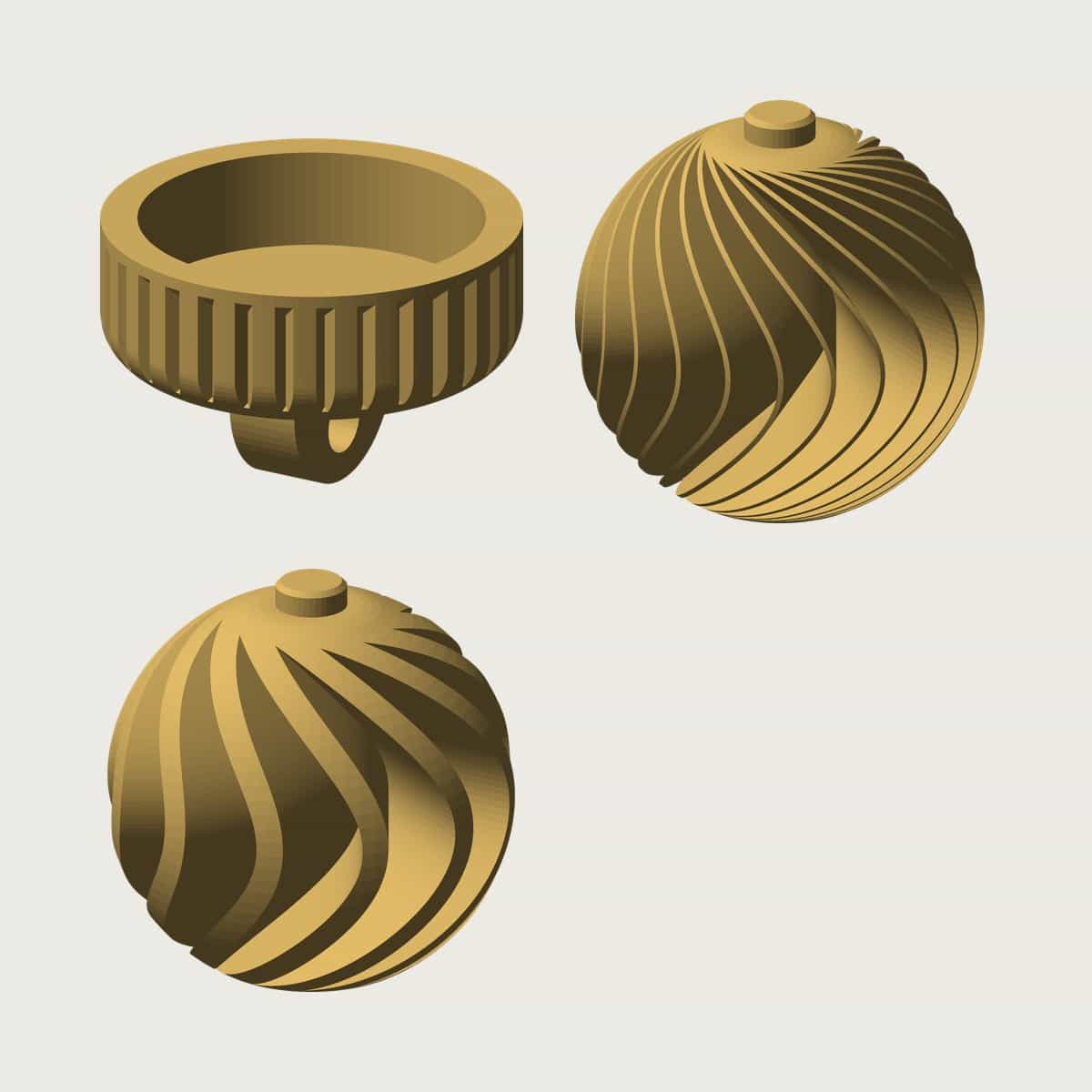 80 mm Christmas Bauble, image 11 of 11