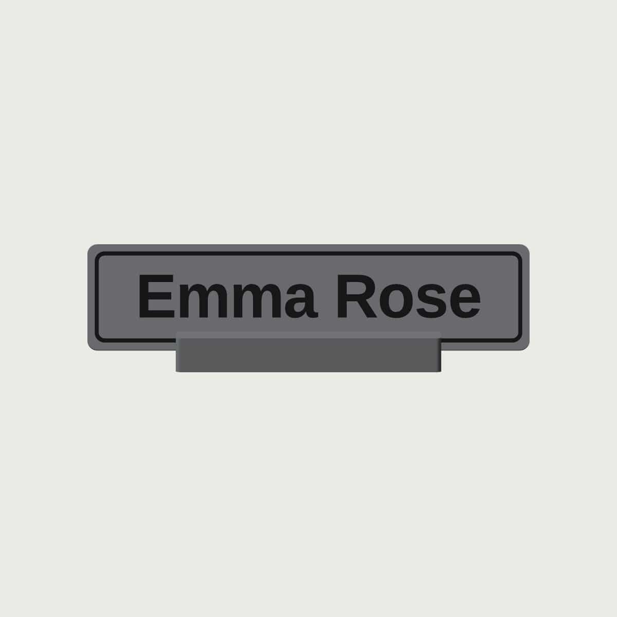 Personalised Desk Name Plate, image 1 of 4