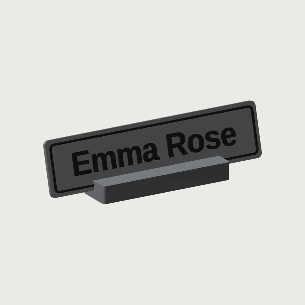 Personalised Desk Name Plate, image 3 of 4