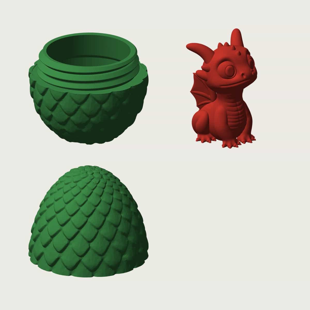 Dragon Egg with Baby Dragon, image 6 of 6