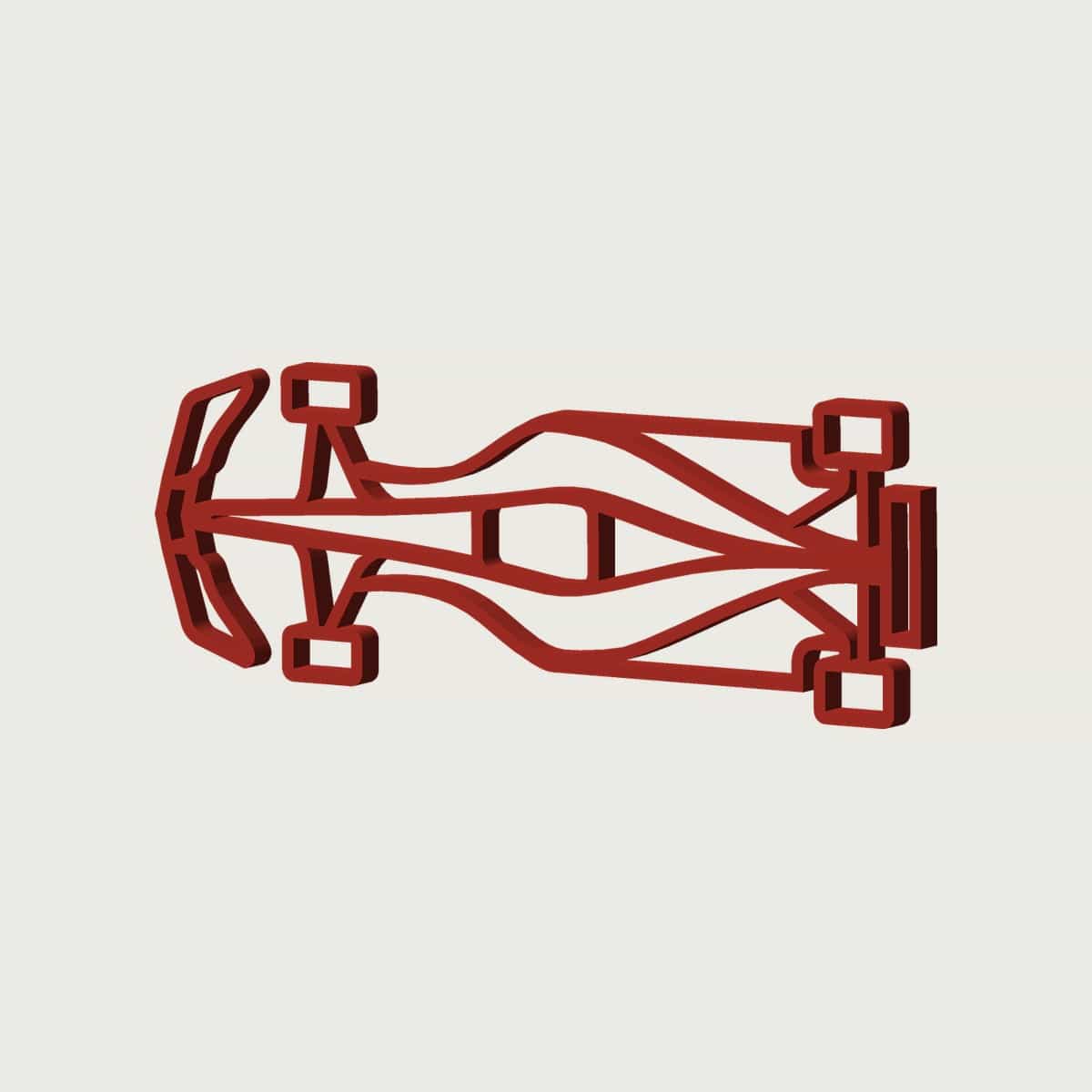 F1 Car Keyring, image 3 of 5