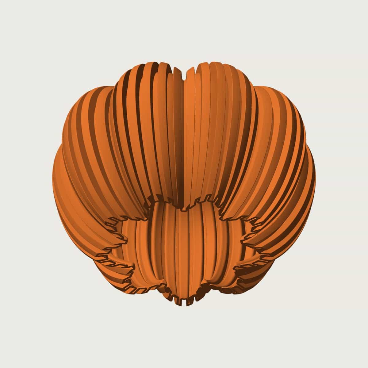 Halloween Pumpkin Tealight Holder, image 4 of 5