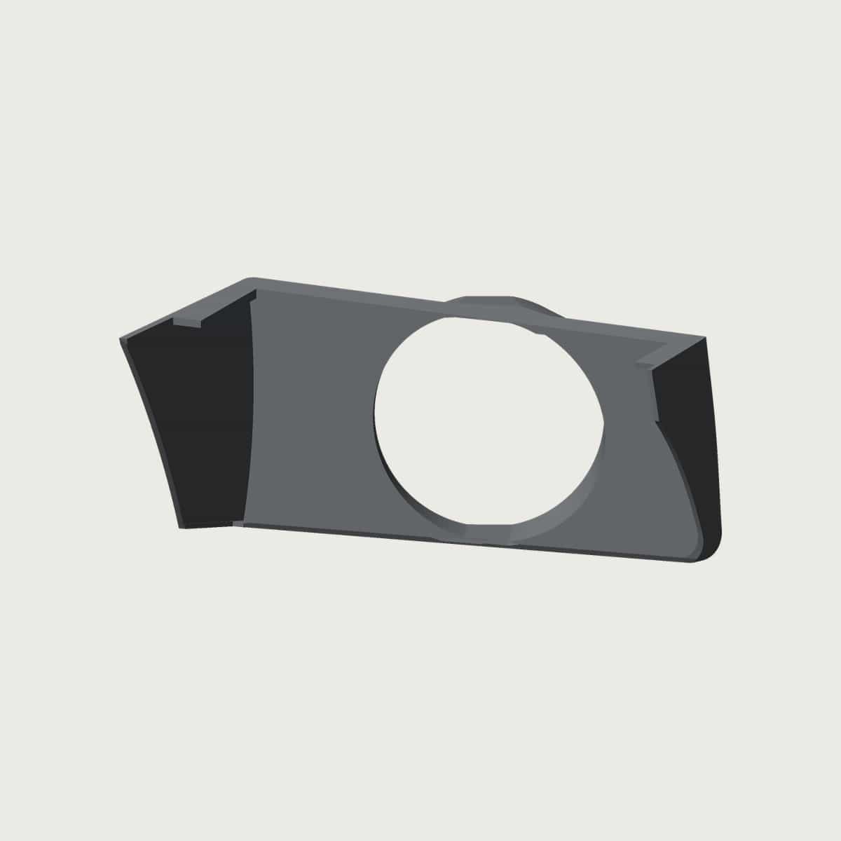 Honda Civic 10th Gen 52mm Gauge Dome, image 3 of 5