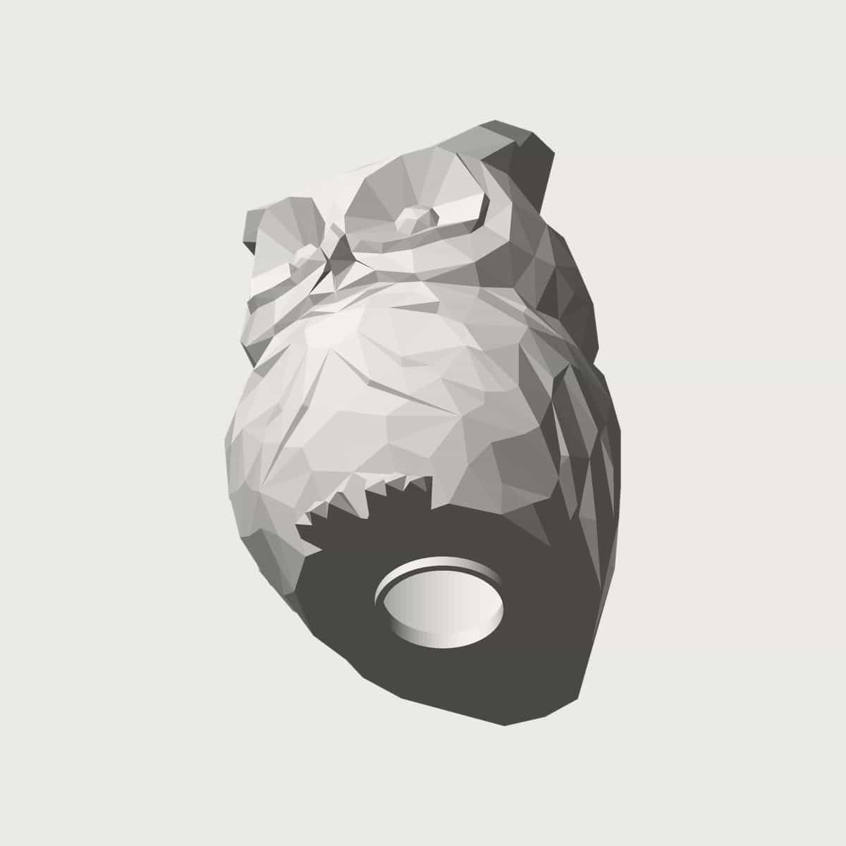 Low Poly Owl Lamp, image 4 of 5