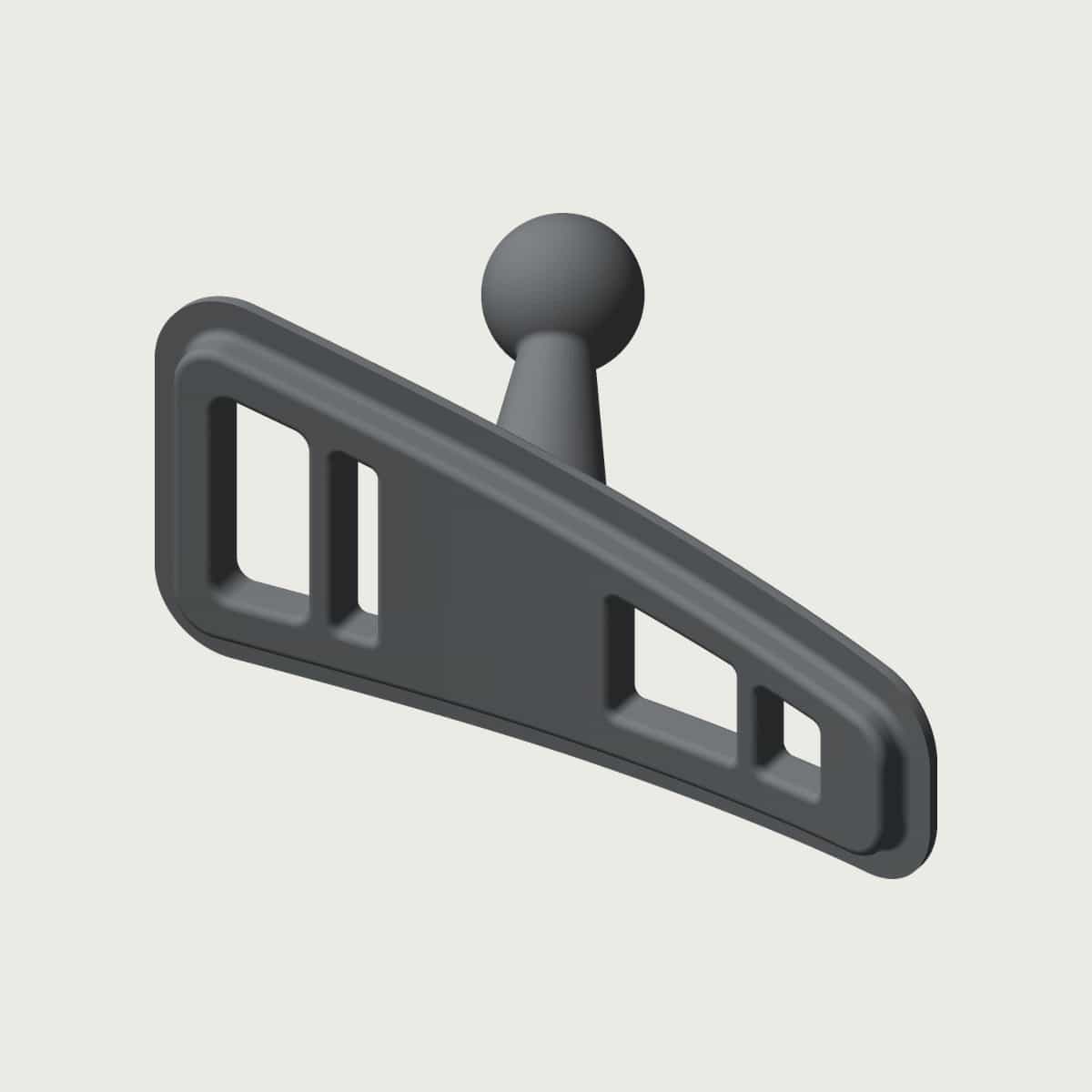 Mazda MX-5 NC Phone Holder Bracket, image 2 of 5