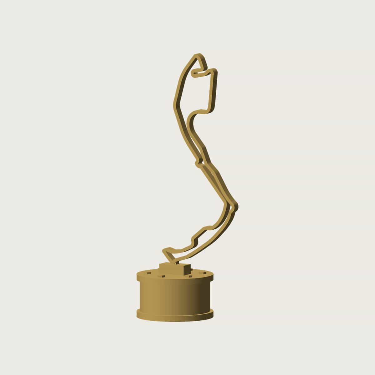 Monaco Grand Prix Trophy Replica, image 3 of 6
