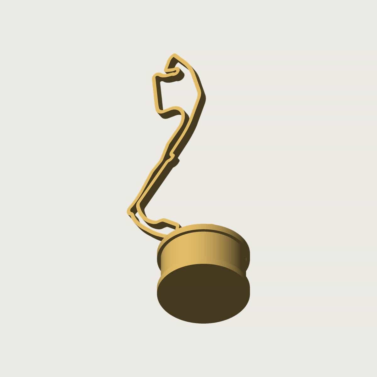 Monaco Grand Prix Trophy Replica, image 4 of 6