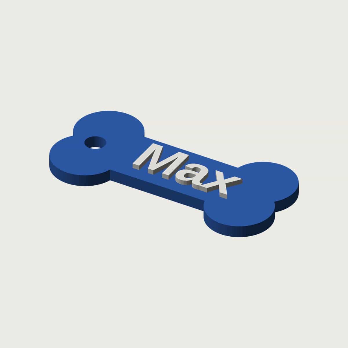 Personalised Pet Name Tag, image 5 of 6