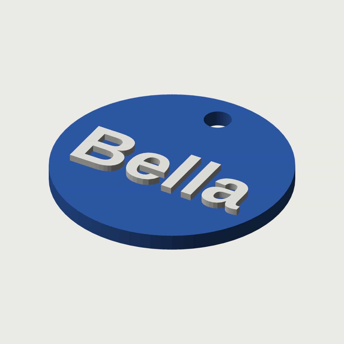 Personalised Pet Name Tag, image 2 of 6