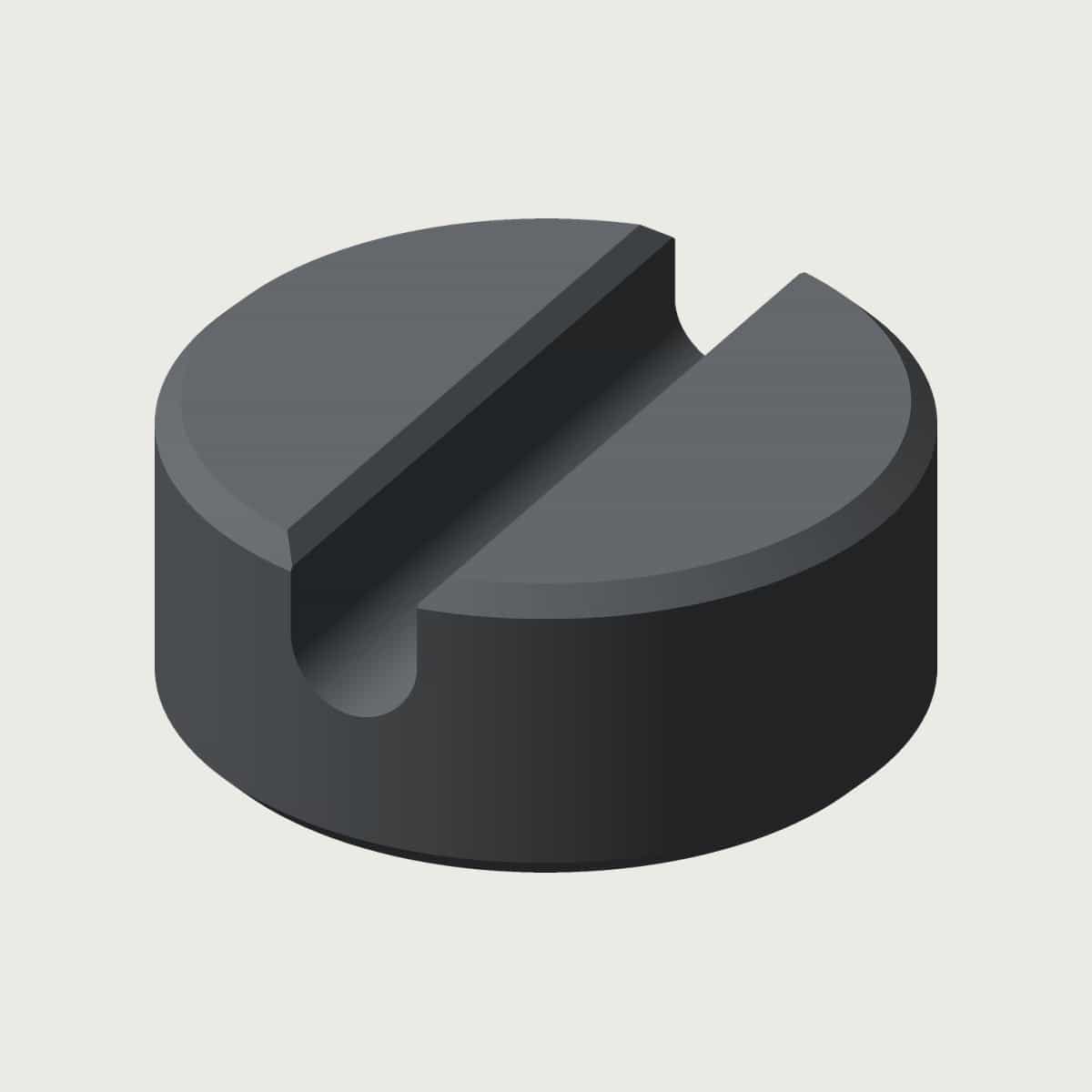 Slotted Jack Puck, image 2 of 5