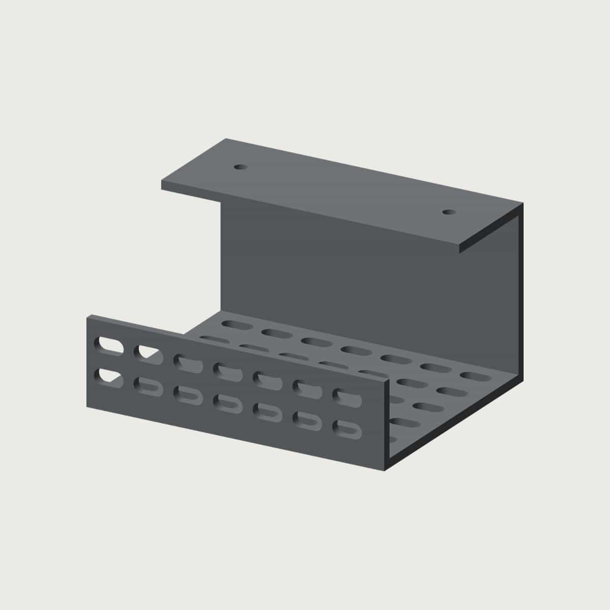 Under-Desk Cable Tray, image 6 of 11