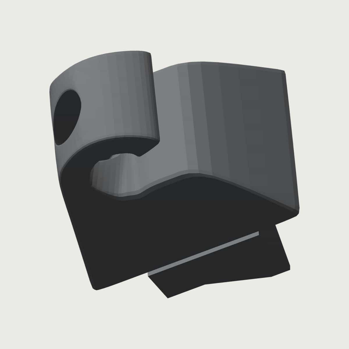 Vauxhall Corsa B Sun Visor Hook, image 4 of 5