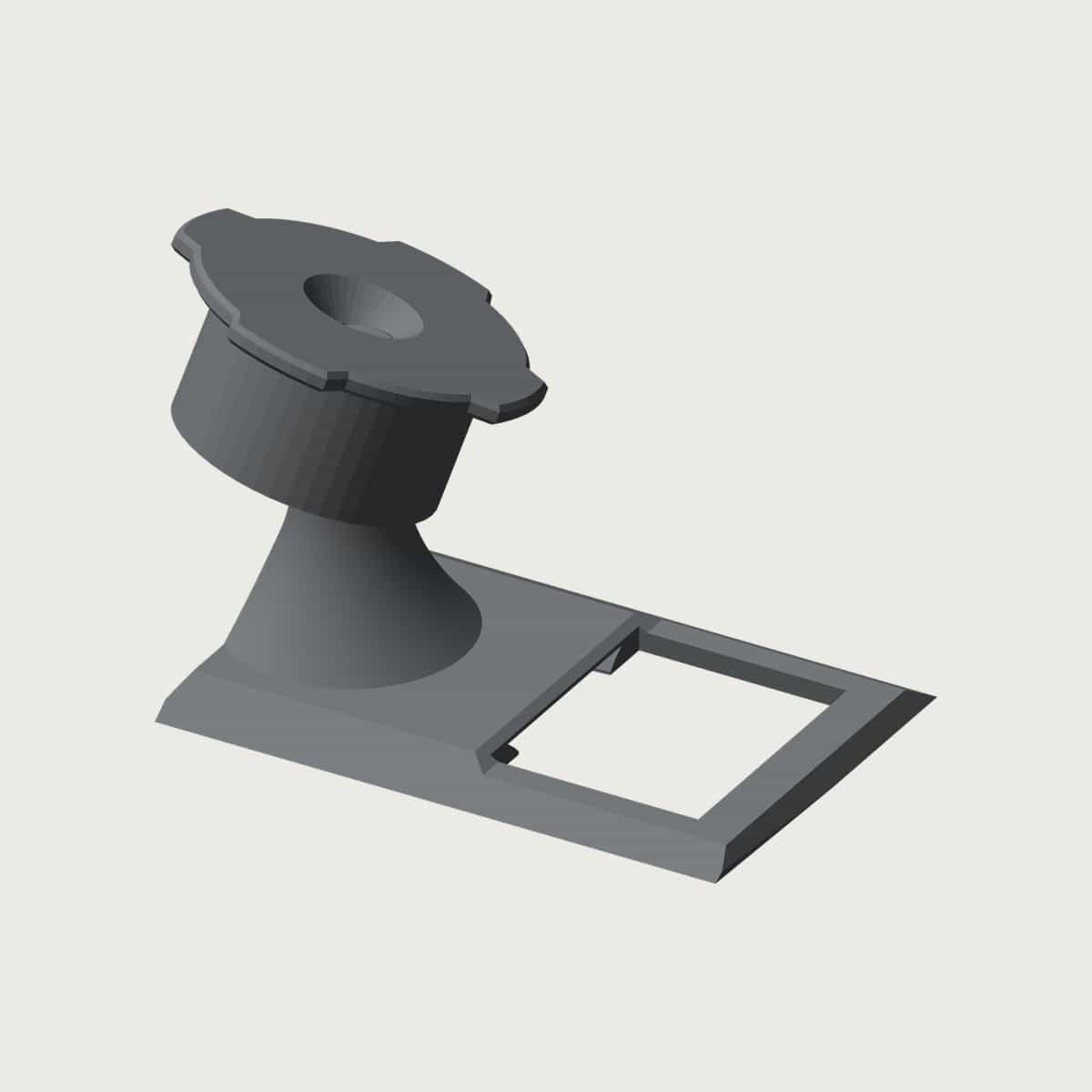 VW Golf Mk7 Hazard Switch Phone Mount, image 2 of 6