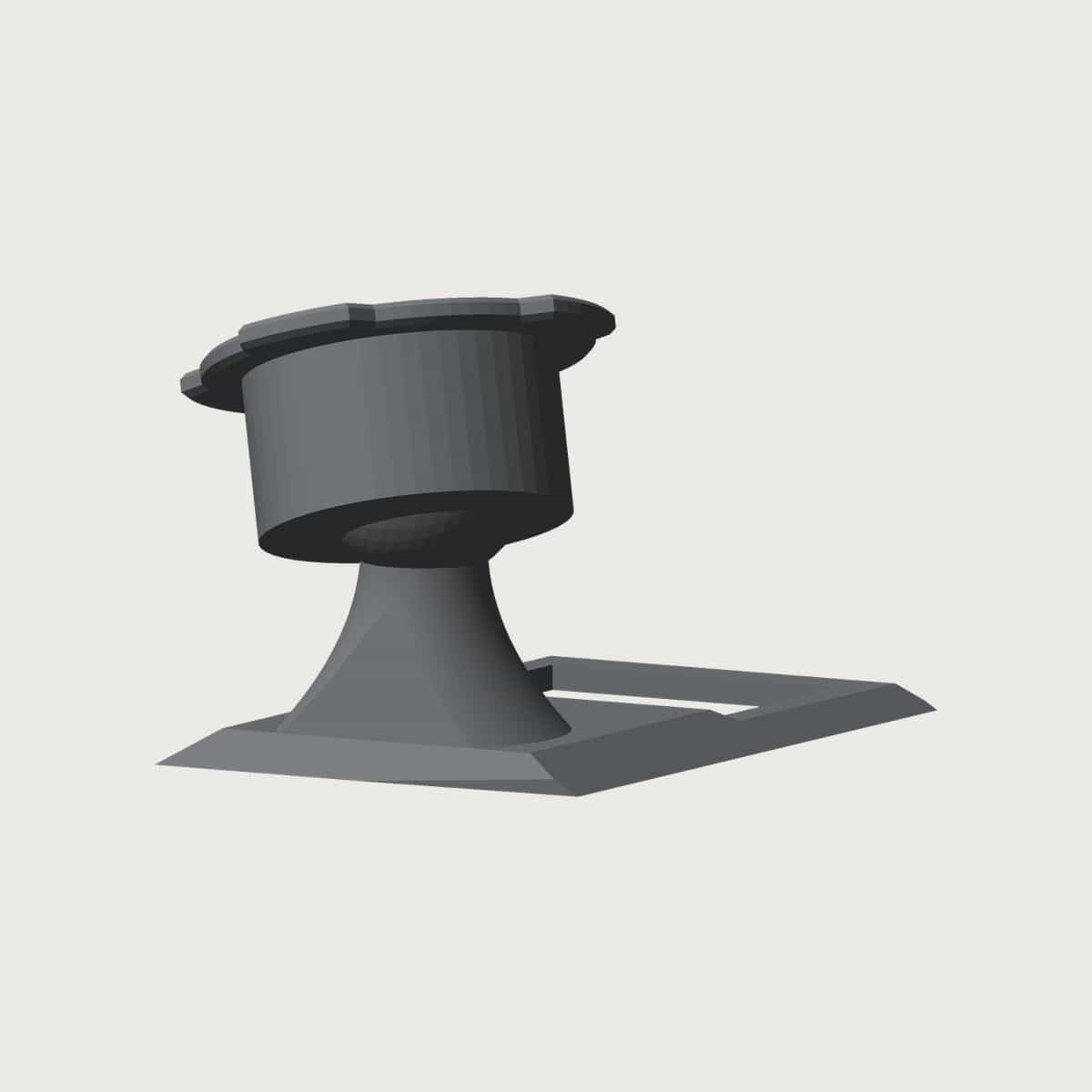 VW Golf Mk7 Hazard Switch Phone Mount, image 3 of 6