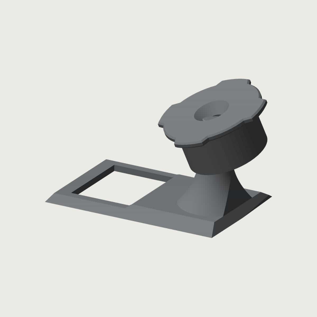 VW Golf Mk7 Hazard Switch Phone Mount, image 1 of 6