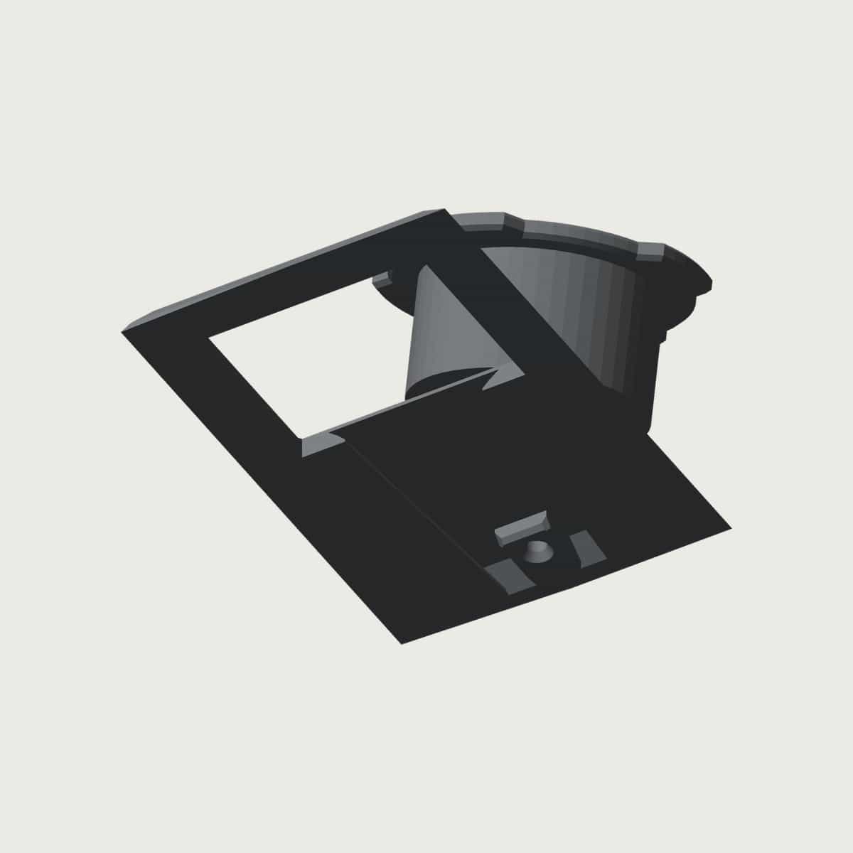 VW Golf Mk7 Hazard Switch Phone Mount, image 4 of 6
