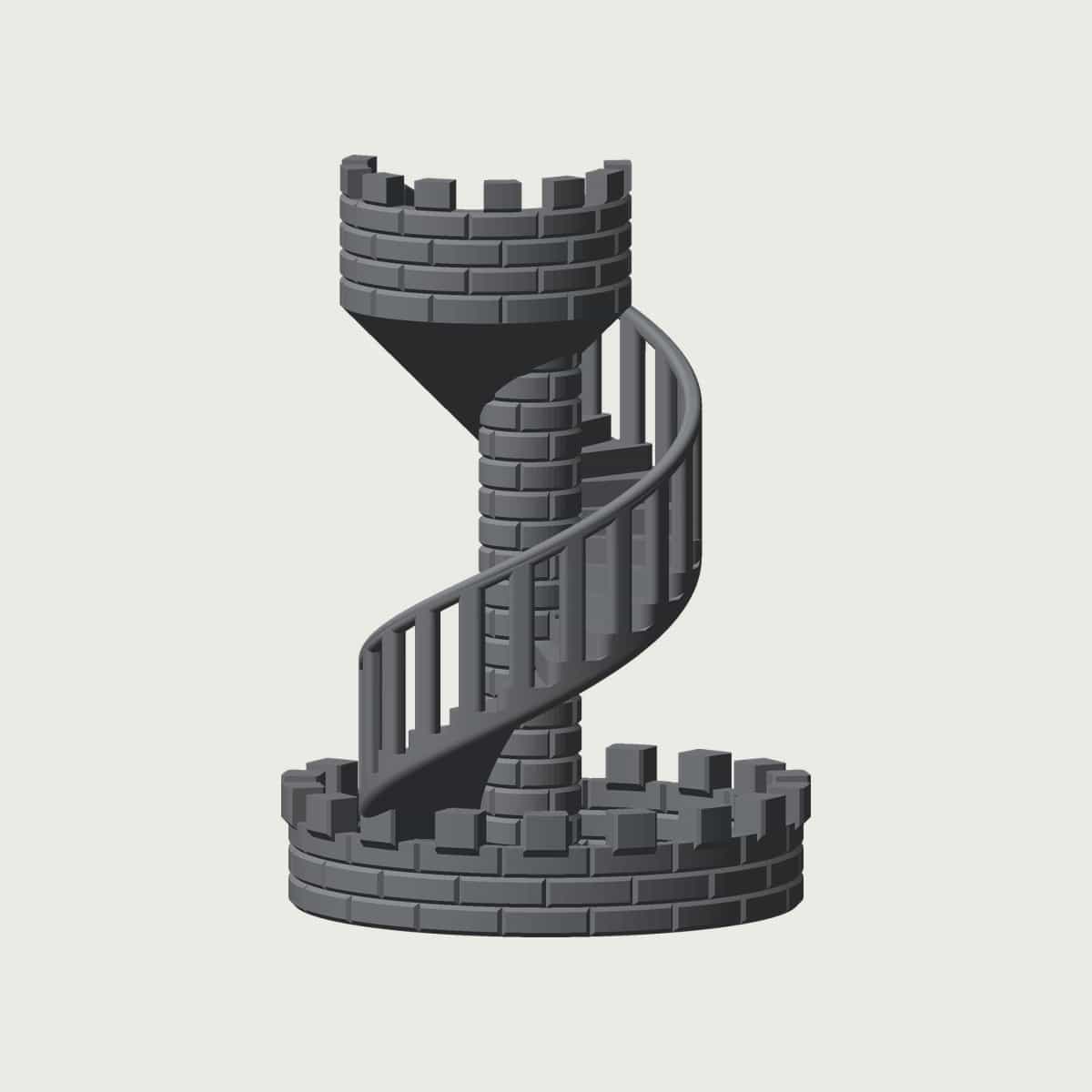 Castle Dice Tower, image 3 of 5