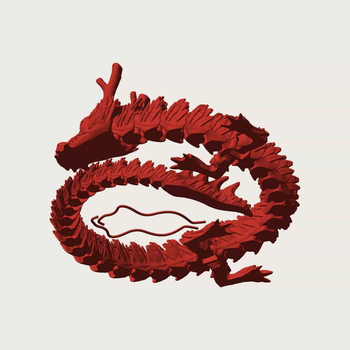 Chinese Articulated Dragon, image 4 of 5