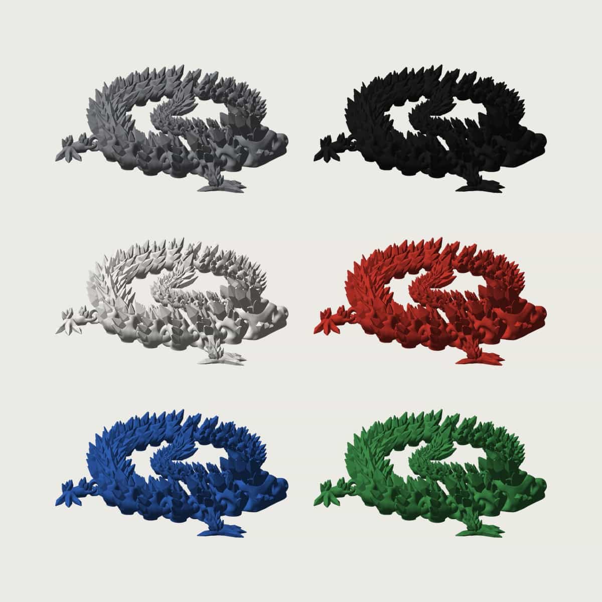 Articulated Crystal Dragon, image 5 of 5