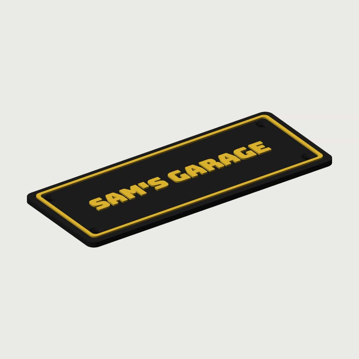 Personalised Garage Sign, image 2 of 6