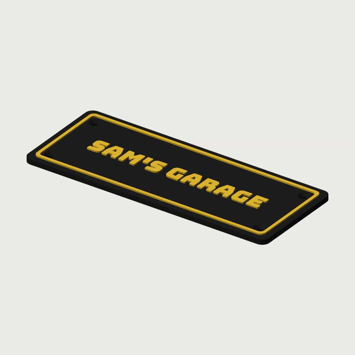 Personalised Garage Sign, image 3 of 6
