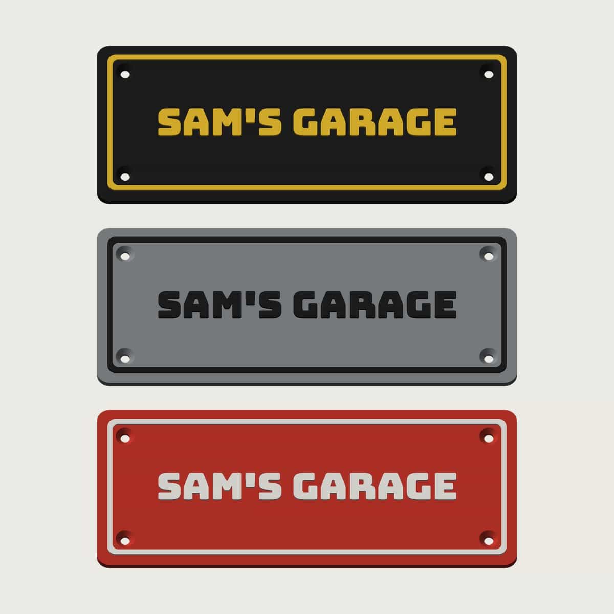 Personalised Garage Sign, image 6 of 6