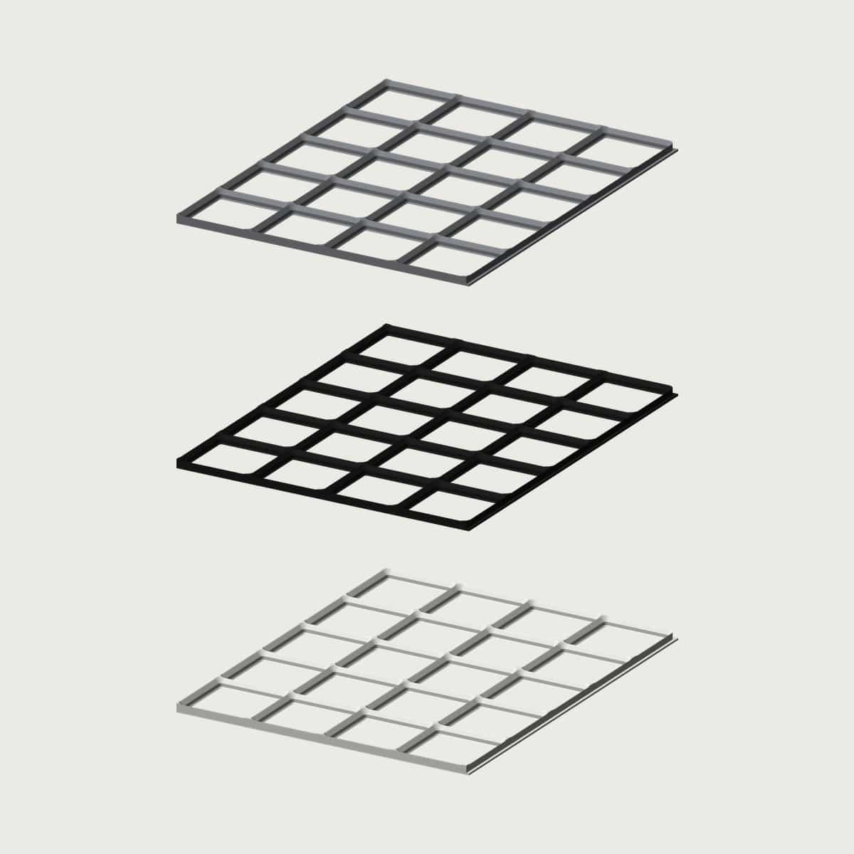 Gridfinity Base for IKEA Alex Drawers, image 5 of 6