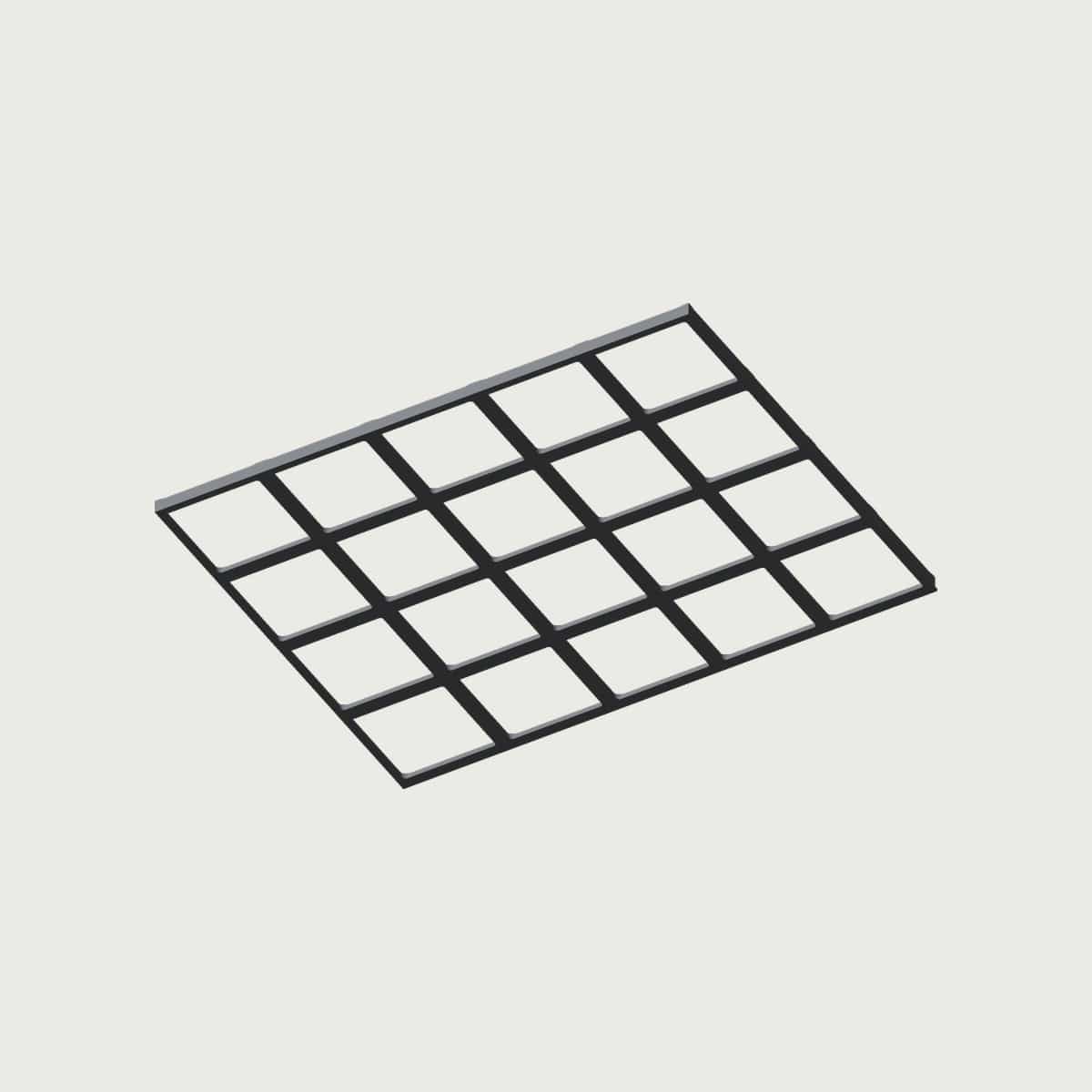 Gridfinity Base for IKEA Alex Drawers, image 4 of 6