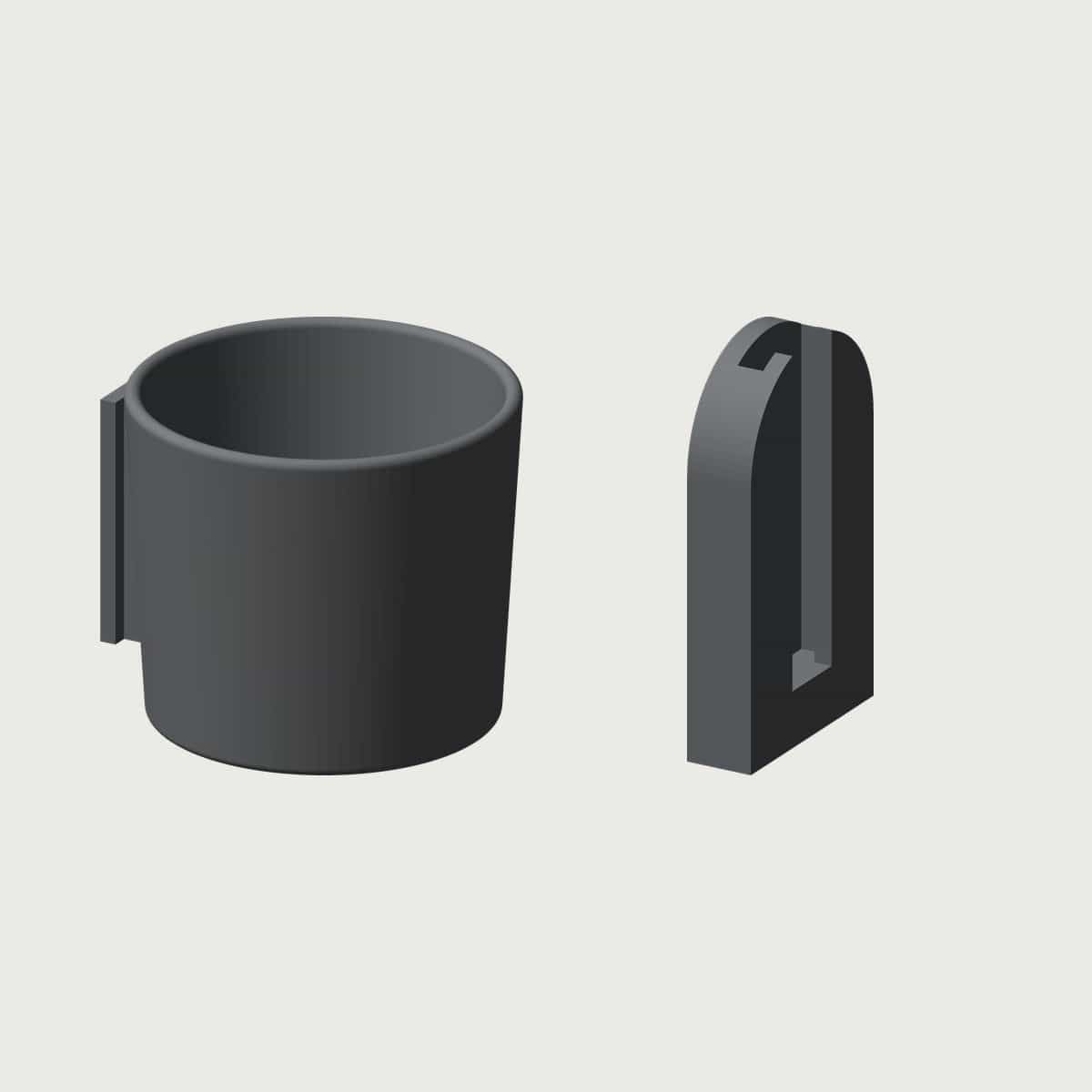 Mazda MX-5 NB Cupholder, image 6 of 6