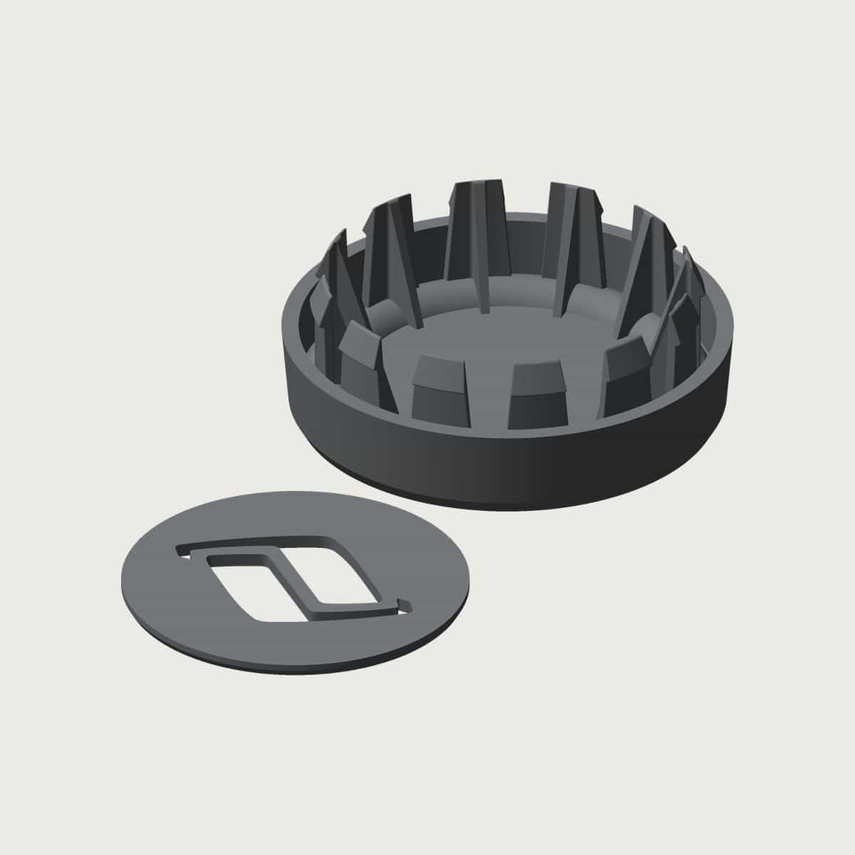 Nissan Skyline R32 GT-R Wheel Centre Caps (Set of 4), image 2 of 5