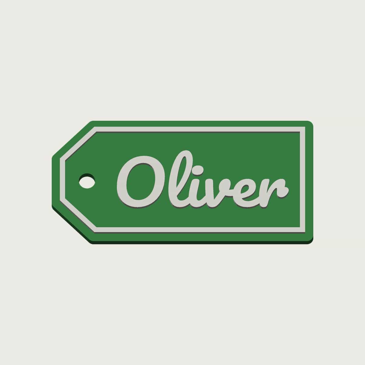 Personalised Stocking Name Tag, image 1 of 4