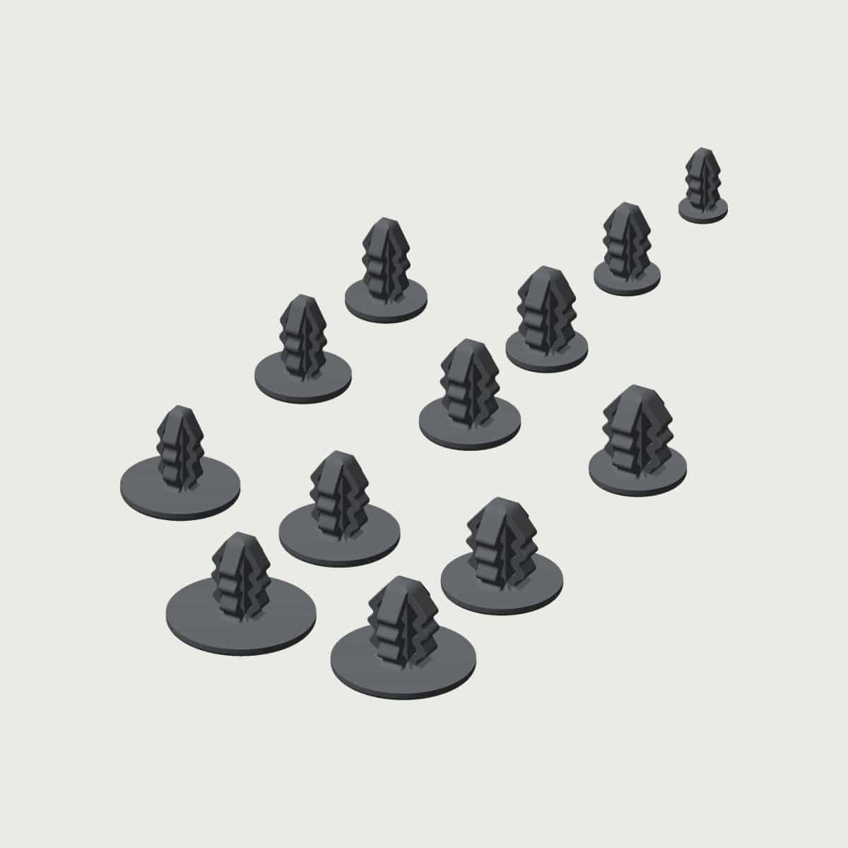 Universal Trim Clip Assortment (TPU), image 2 of 4