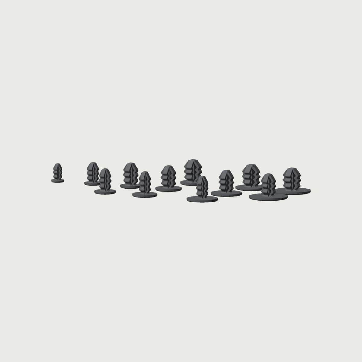 Universal Trim Clip Assortment (TPU), image 3 of 4