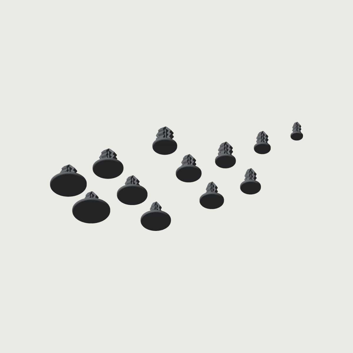 Universal Trim Clip Assortment (TPU), image 4 of 4