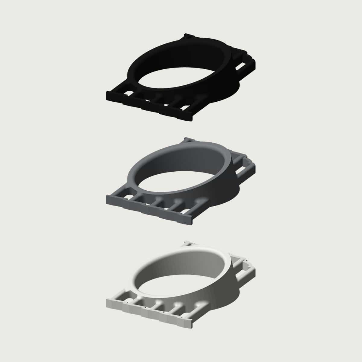 VW Golf Mk7 GTI Vent 52mm Gauge Pod, image 10 of 11