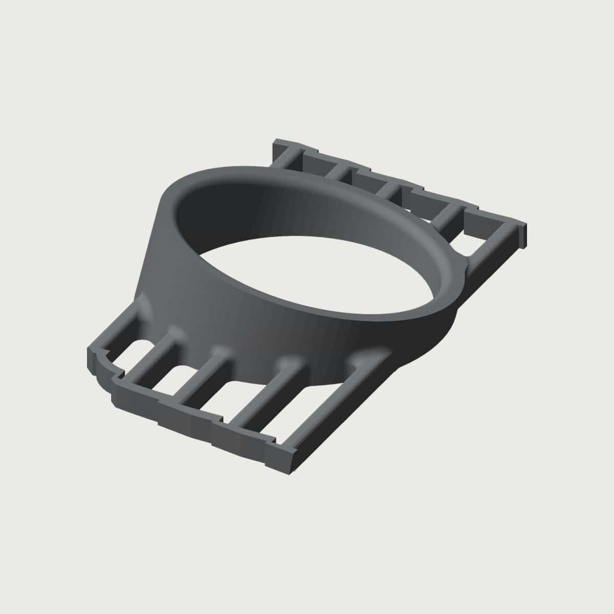 VW Golf Mk7 GTI Vent 52mm Gauge Pod, image 7 of 11