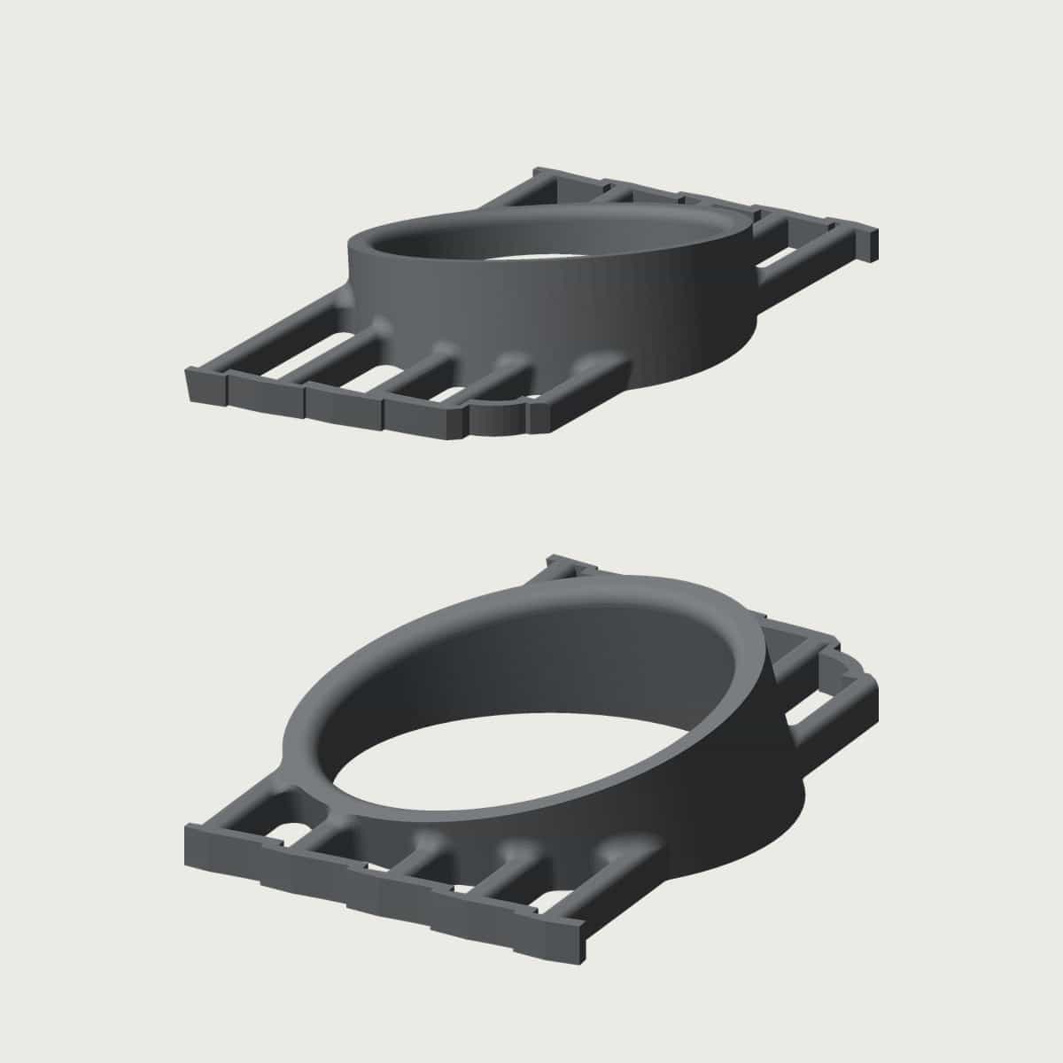 VW Golf Mk7 GTI Vent 52mm Gauge Pod, image 11 of 11