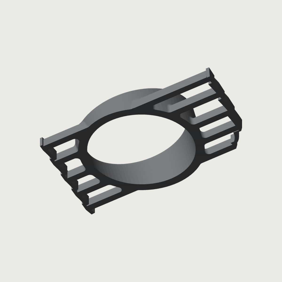 VW Golf Mk7 GTI Vent 52mm Gauge Pod, image 4 of 11