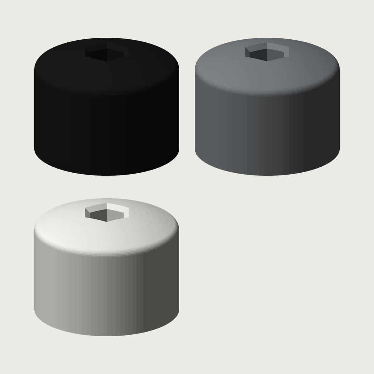 VW Wheel Bolt Caps (Set of 4), image 5 of 11