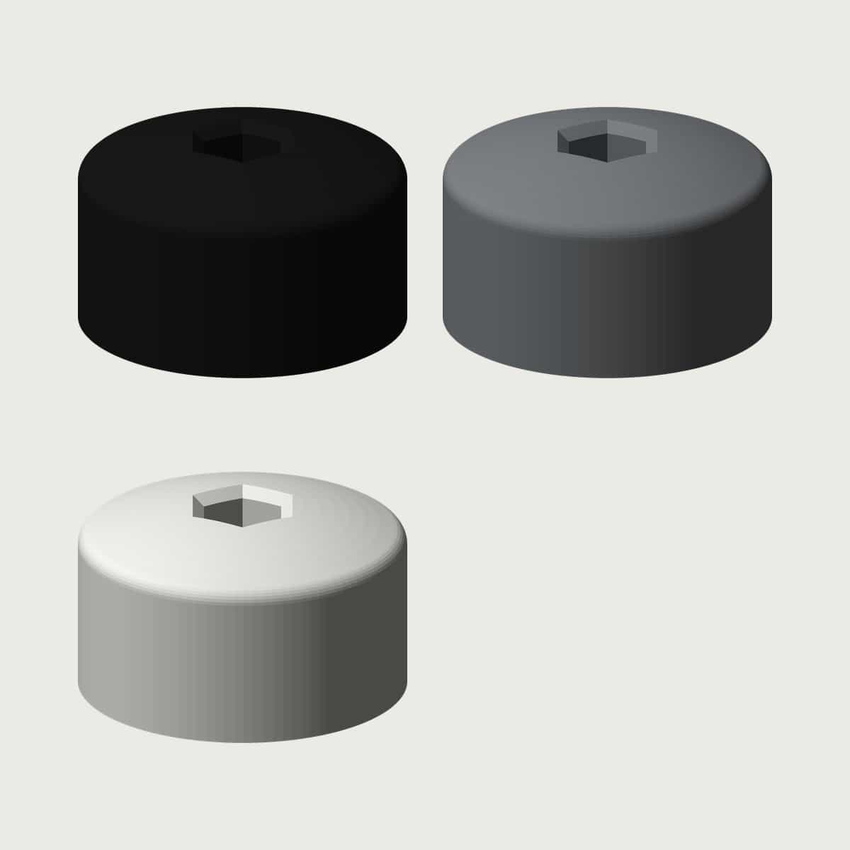 VW Wheel Bolt Caps (Set of 4), image 10 of 11
